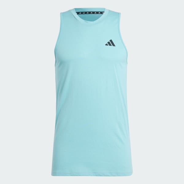 Turquoise Train Essentials Feelready Training Sleeveless Tee