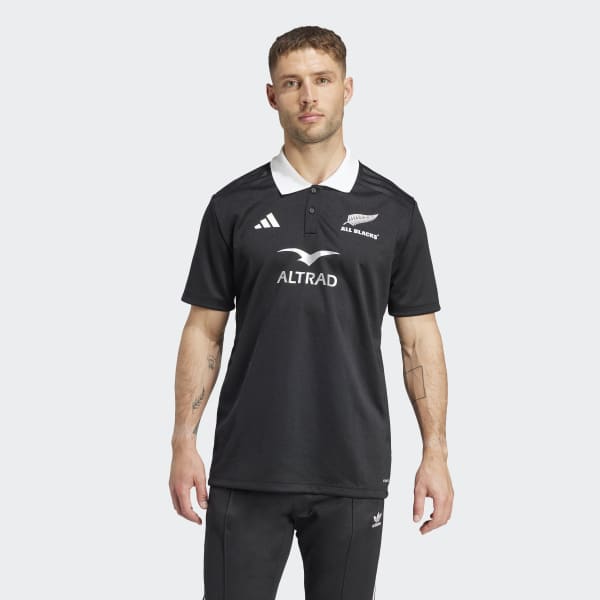 adidas All Blacks Rugby AEROREADY Short Sleeve Jersey
