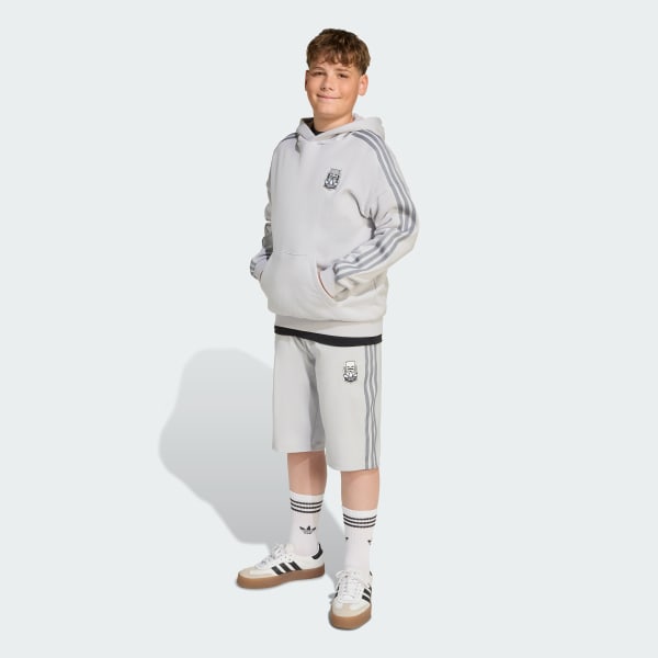 Plomo Polera con capucha adidas x Minecraft para niños