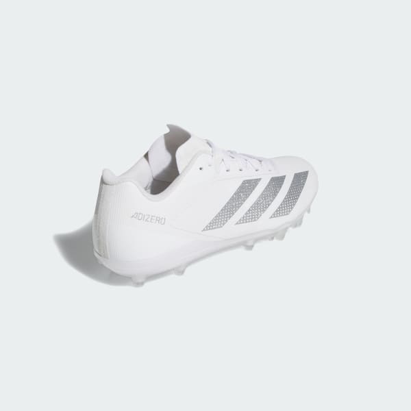 Adizero Electric+ Cleats WHT/SIL　27.5㎝　D adidas Adizero Electric Football Cleat - Men's - Als.com