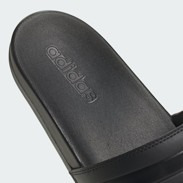 adidas Adilette Comfort Slides - Black, Unisex Swim