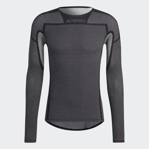 Noir Terrex DRYNAMO™ Long Sleeve Baselayer Tee