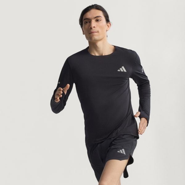 cerná Adi365 Running CLIMACOOL+ Longsleeve