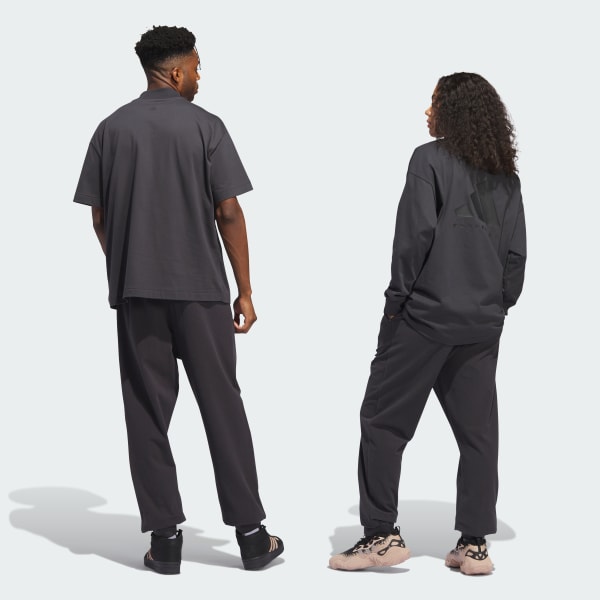 Gris Pants Basketball Brushed