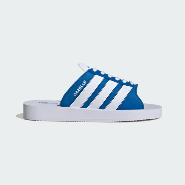 adidas Gazelle Beach Slides Blue adidas Thailand