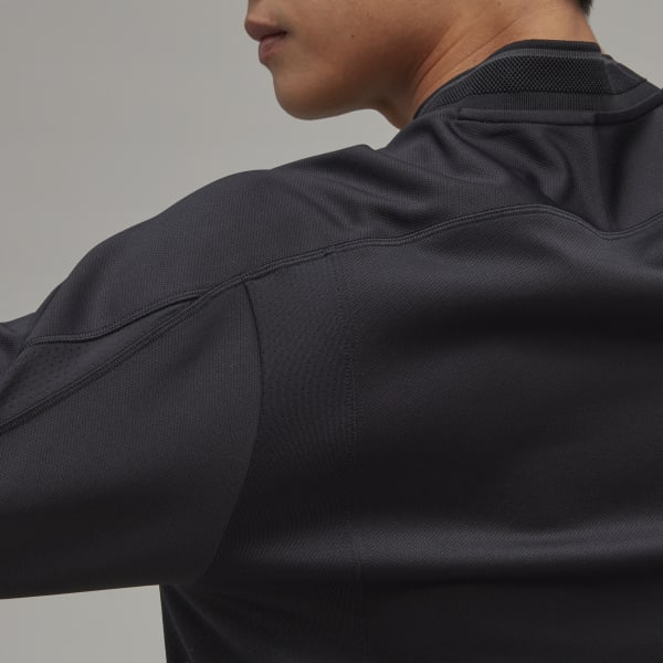 Sort Y-3 Football Long Sleeve T-shirt