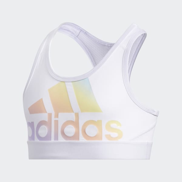 adidas white bra