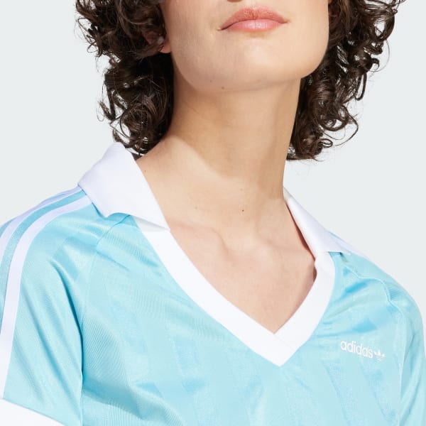 adidas Soccer Crop Top - Turquoise | Women's Lifestyle | adidas US