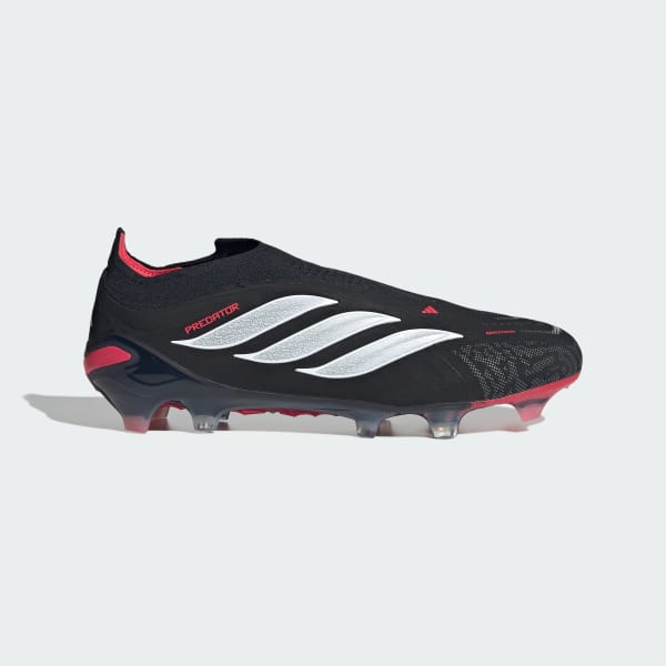 Svart PREDATOR ELITE Laceless Firm Ground fotballsko