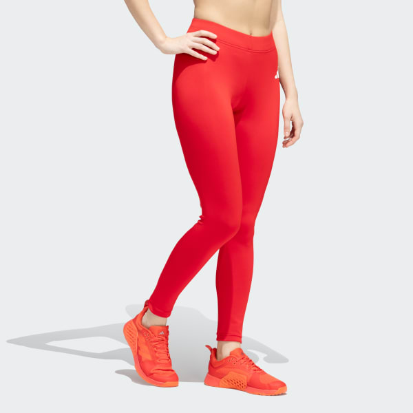 Red AEROREADY Training Leggings