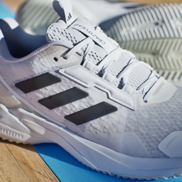 adidas Crazyflight トレーニングシューズ ホワイト/ブラック Adidas Men's Crazyflight 5 Mid Volleyball Shoe