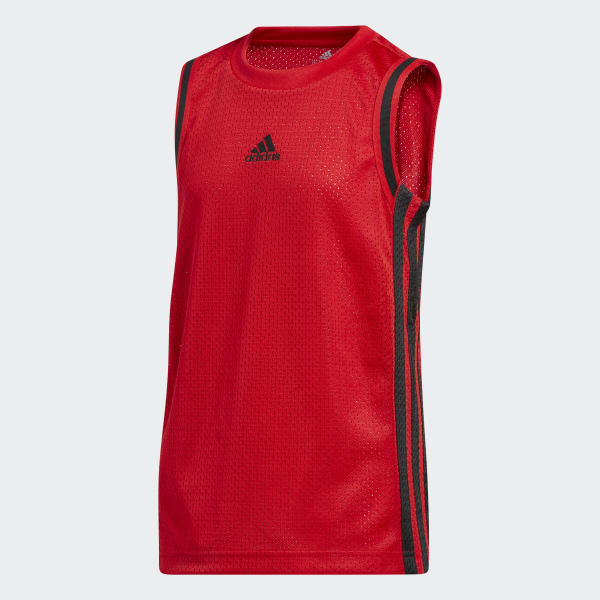 Red adidas tank best sale