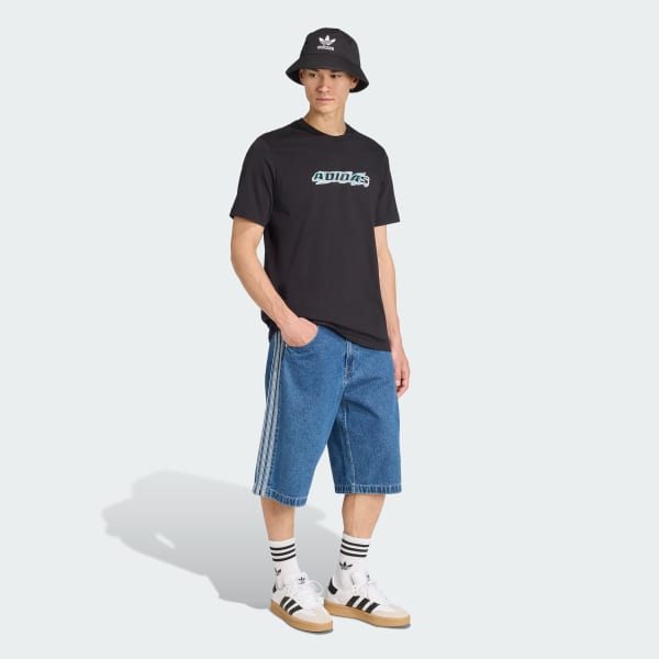 adidas Trefoil Series Loose Tee - Black | adidas Australia