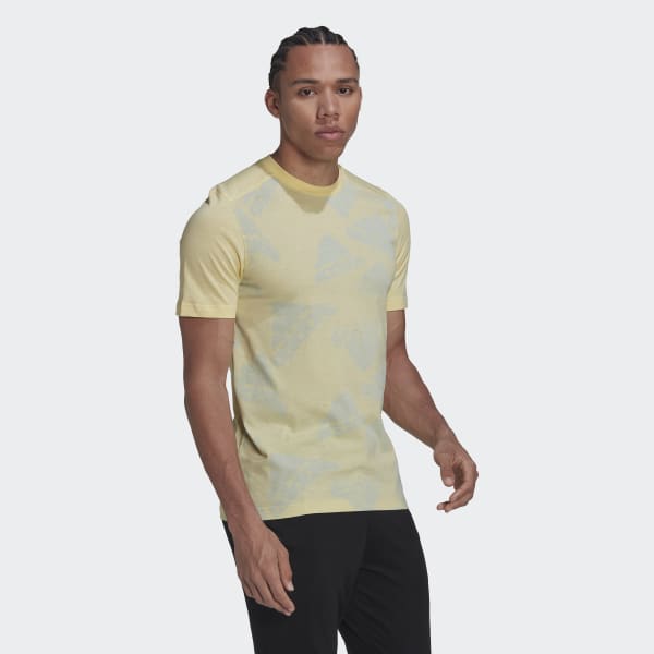 Amarelo Camiseta Essentials BrandLove Logo TF455