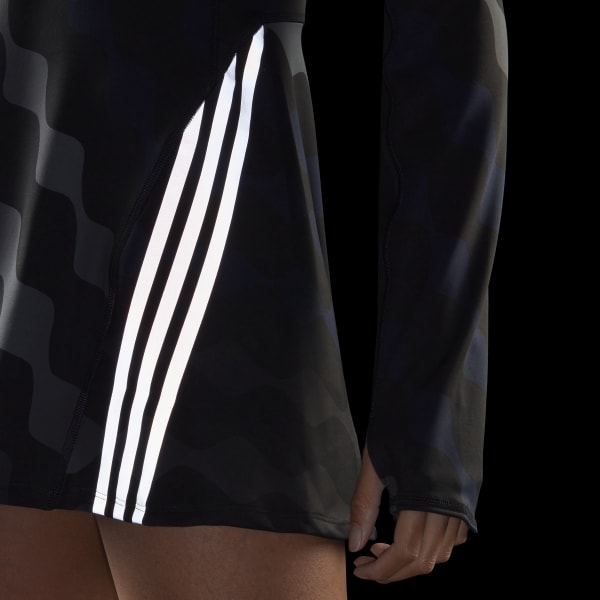 Μαύρο Marimekko Run Icon 3-Stripes Dress SH264