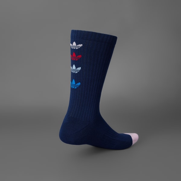 Blue Originals Golf Trefoil Crew Socks