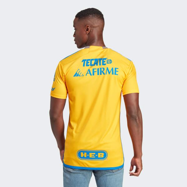 Amarillo Jersey Uniforme Titular Tigres UANL 23/24