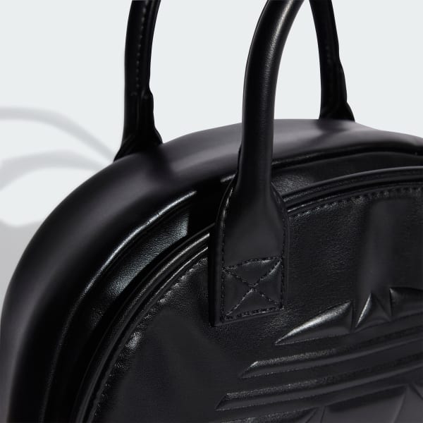 adidas Polyurethane Trefoil Satchel Bag Black adidas Philippines