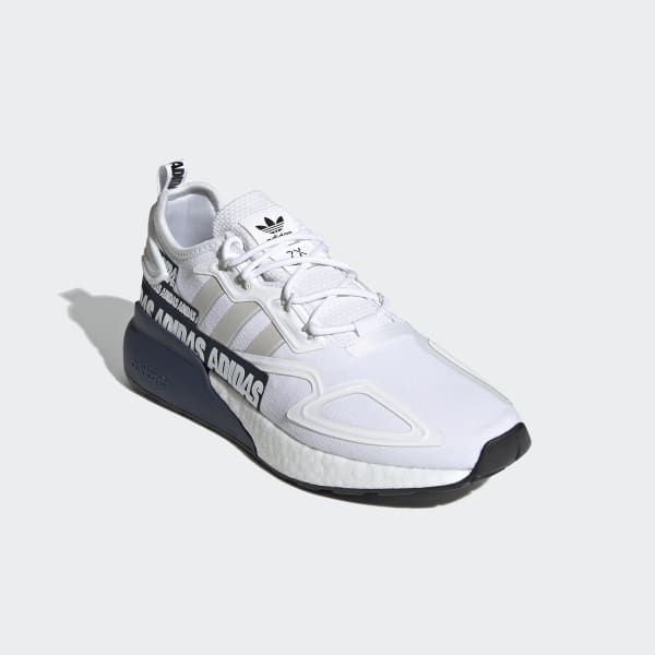 White ZX 2K Boost Shoes LDP90