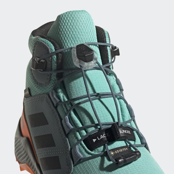 Turquoise Terrex Mid GORE-TEX Hiking Shoes BTI76