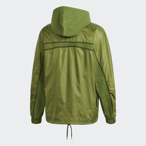 green adidas rain jacket