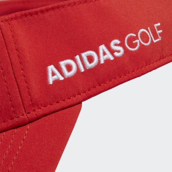 red adidas visor