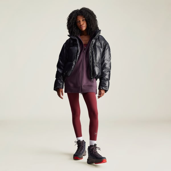 ブラック adidas by Stella McCartney TrueNature ショートパデッド ウィンタージャケット