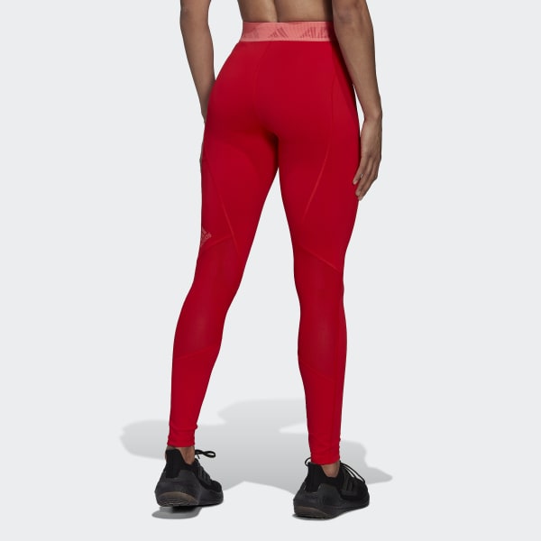 cervená Legíny Techfit Badge of Sport 24909