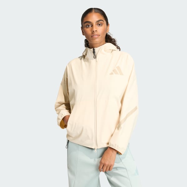 Bej ADIDAS Z.N.E. DOKUMA EŞOFMAN ÜSTÜ