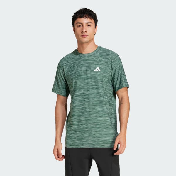 Verde Polo de Entrenamiento Train Essentials Elástico
