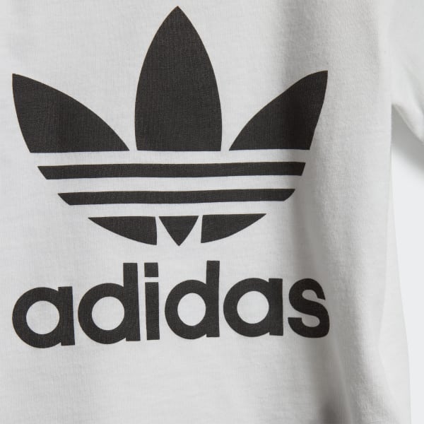 Hvid Trefoil T-shirt