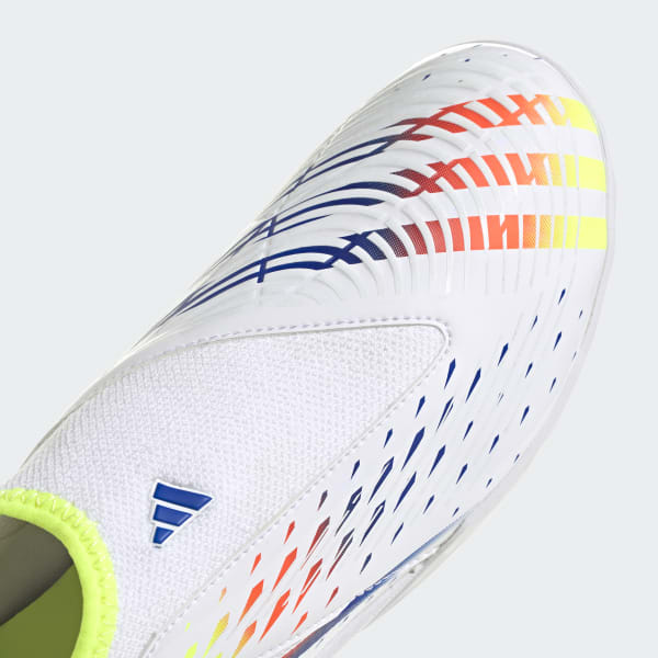 Chuteira Sem Cadarços Predator Edge.3 Society - Branco adidas