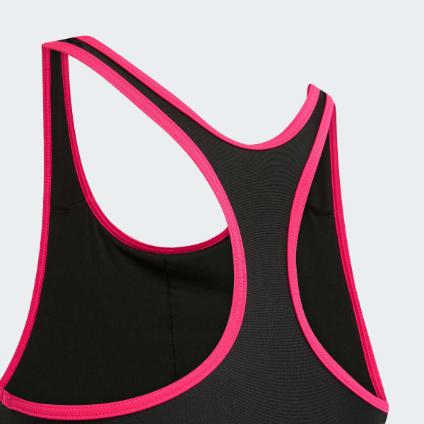 Black RACER BACK SWIM DRESS KIDS