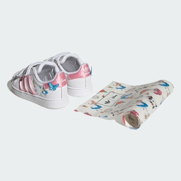 Blanc CHAUSSURE FERMETURE CONFORTABLE ADIDAS DISNEY SUPERSTAR II
