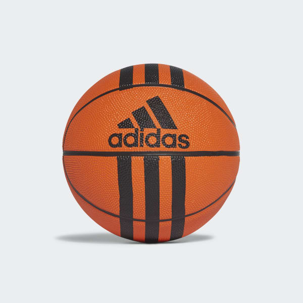 adidas 3-Stripes Mini Basketball - Orange | adidas US