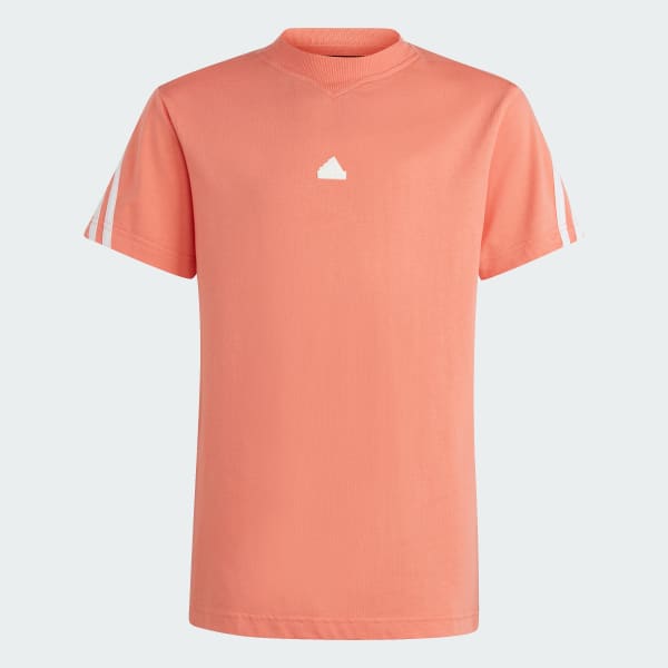 Πορτοκαλί Future Icons 3-Stripes Tee