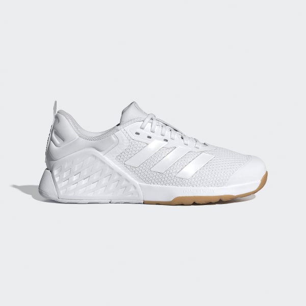 ドロップセット 3 / DROPSET 3 ホワイト　ベージュ　　ピン25.5 adidas Dropset 3 Training Sneakers - White | Free Shipping with