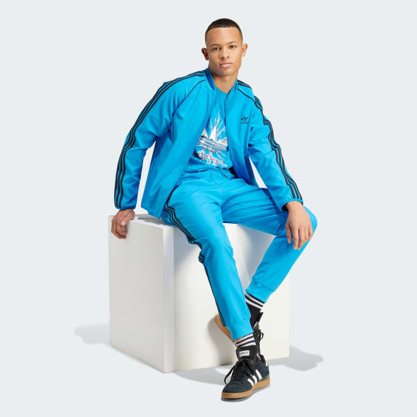 Blue SST Bonded Track Top
