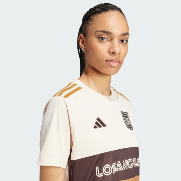 adidas 2024 Los Angeles FC adidas Archive Jersey - Beige