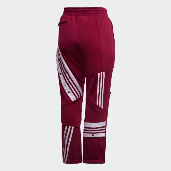 Burgundy Daniëlle Cathari Track Pants (Plus Size)
