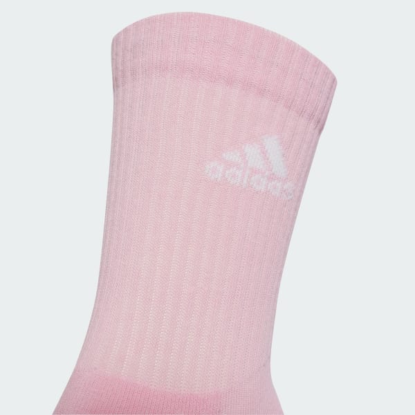 White Cushioned Crew Socks 3 Pairs