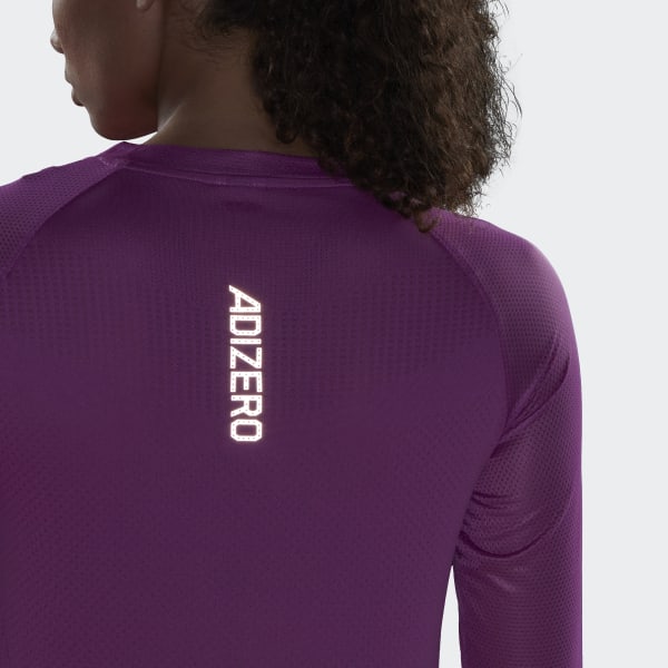 Purple Parley Adizero Long-Sleeve Top Running Long-Sleeve Top IE341