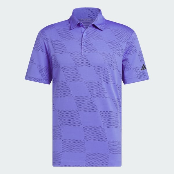 Blue Ultimate365 Textured Polo Shirt