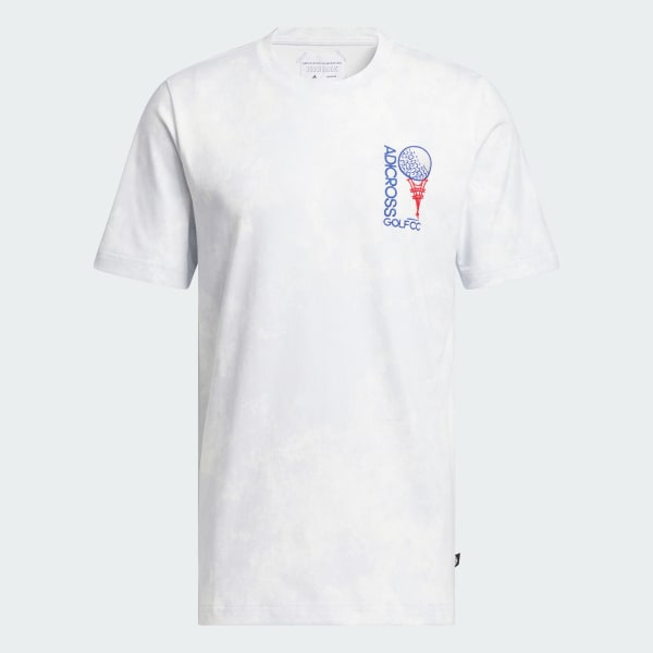Grey Adicross Paris Graphic Golf Tee
