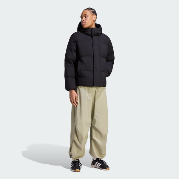 Brown City Tech Woven Tracksuit Bottoms
