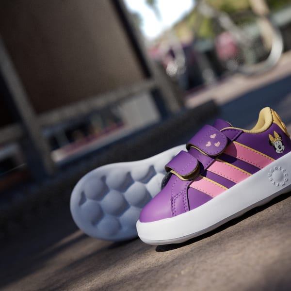 adidas x Disney Minnie Mouse Grand Court Shoes Kids - Purple