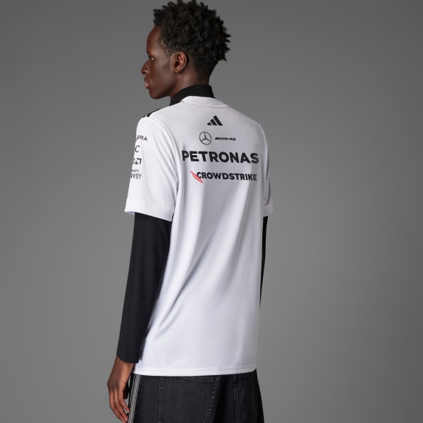 Λευκό MERCEDES - AMG PETRONAS FORMULA ONE TEAM DRIVER JERSEY
