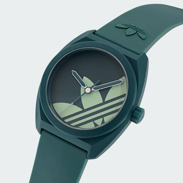 groen Project Three Horloge