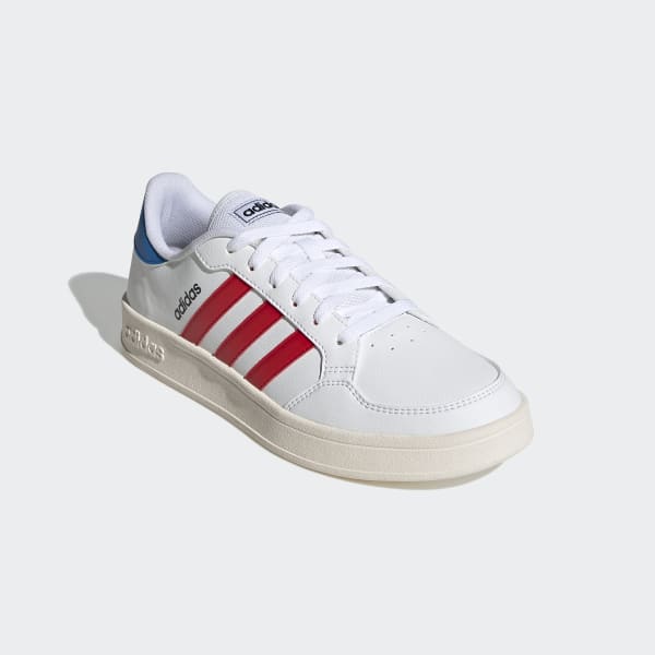 adidas net shoes white