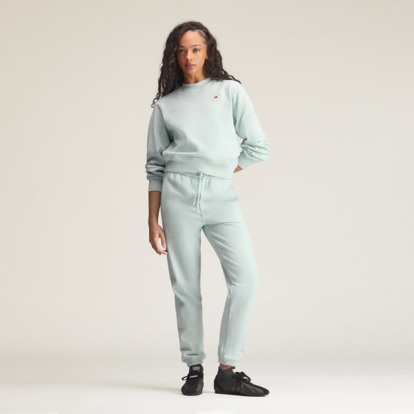 zelená Mikina adidas by Stella McCartney Regular